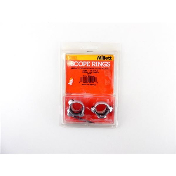 MILLET 1" SCOPE RINGS