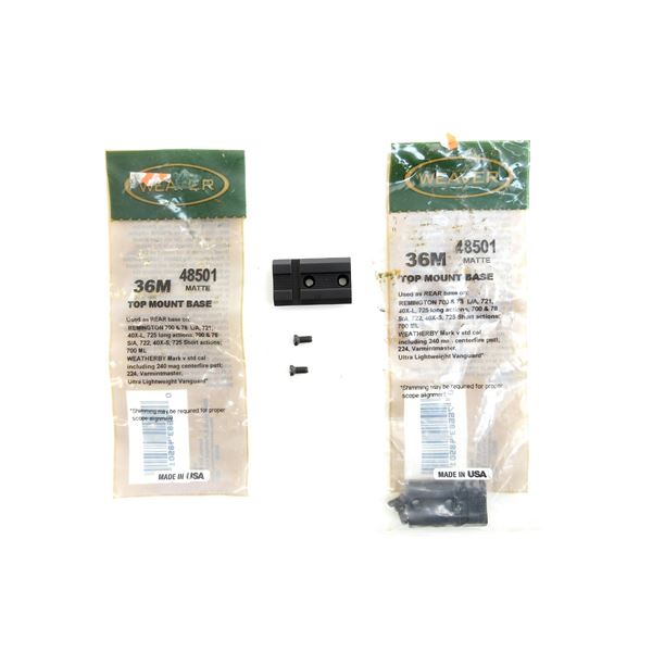 WEAVER #36M SCOPE BASE LOT