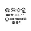 Image 1 : ASSORTED 1" AND 30MM SCOPE RINGS LOT