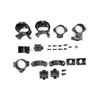 Image 2 : ASSORTED 1" AND 30MM SCOPE RINGS LOT