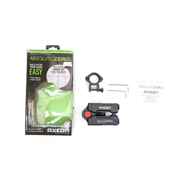 AXEON ABSOLUTE ZERO ONE SHOT SIGHT IN