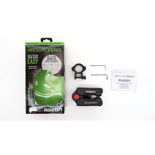 AXEON ABSOLUTE ZERO ONE SHOT SIGHT IN