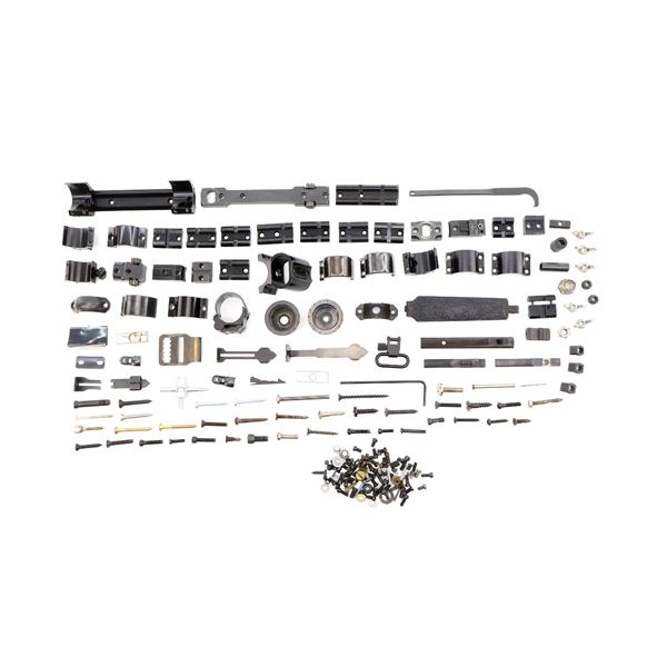 GUNSMITH / HOBBYIST ASSORTED SCOPE PARTS AND SCOPE MOUNT SCREWS LOT