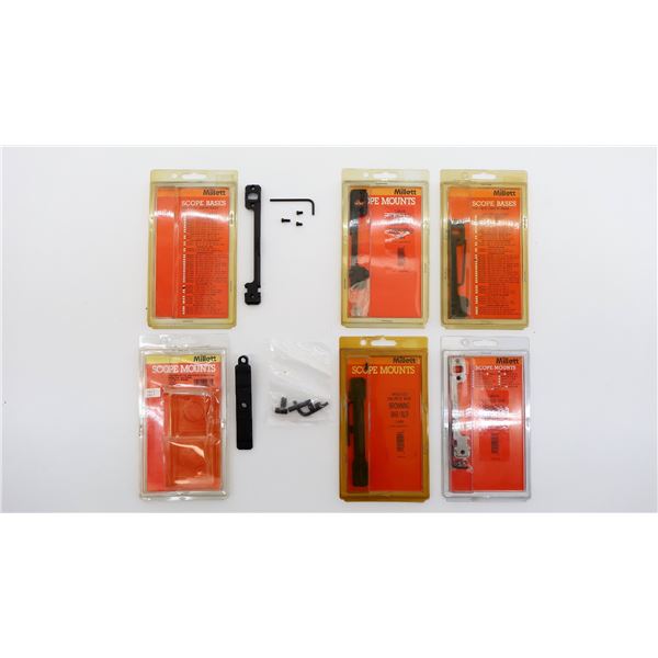 ASSORTED MILLET SCOPE MOUNTS LOT
