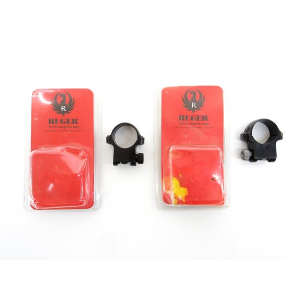 RUGER 1" SCOPE RING LOT