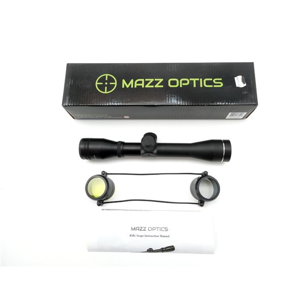MAZZ OPTICS 4 X 32MM RIFLE SCOPE