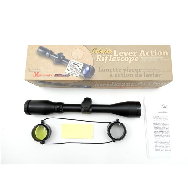 CABELA'S LONG EYE RELIEF LEVER ACTION RIFLE SCOPE