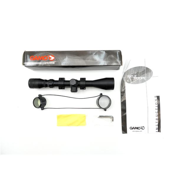 GAMO 3-9 X 40MM RIFLE SCOPE WITH MOUNT