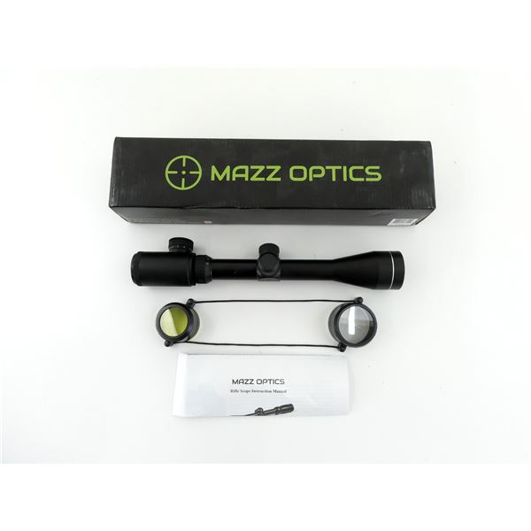 MAZZ OPTICS 3-9X40MM SCOPE