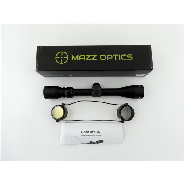 MAZZ OPTICS 3-9X40MM SCOPE