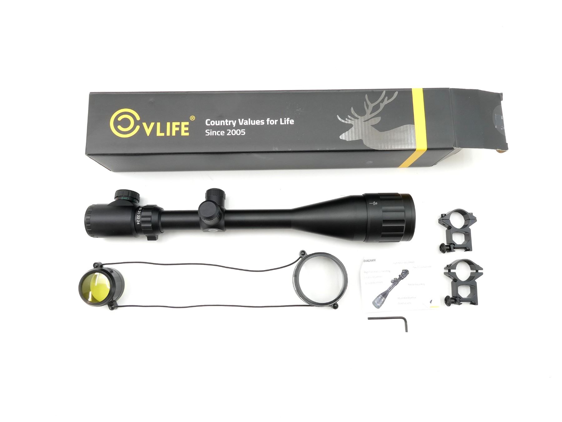 Vlife Rifle Scope VLIFE 6-24X50 AOE SCOPE