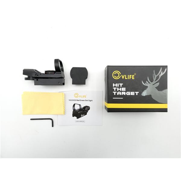 VLIFE 1X22X35MM RED / GREEN DOT SIGHT
