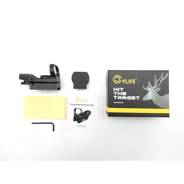 VLIFE 1X22X35MM RED / GREEN DOT SIGHT