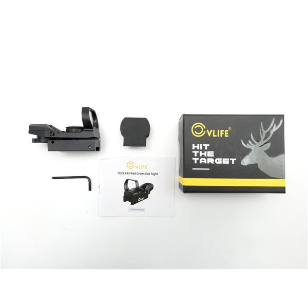 VLIFE 1X22X35MM RED / GREEN DOT SIGHT