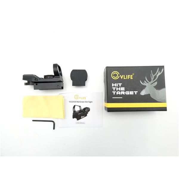 VLIFE 1X22X35MM RED / GREEN DOT SIGHT