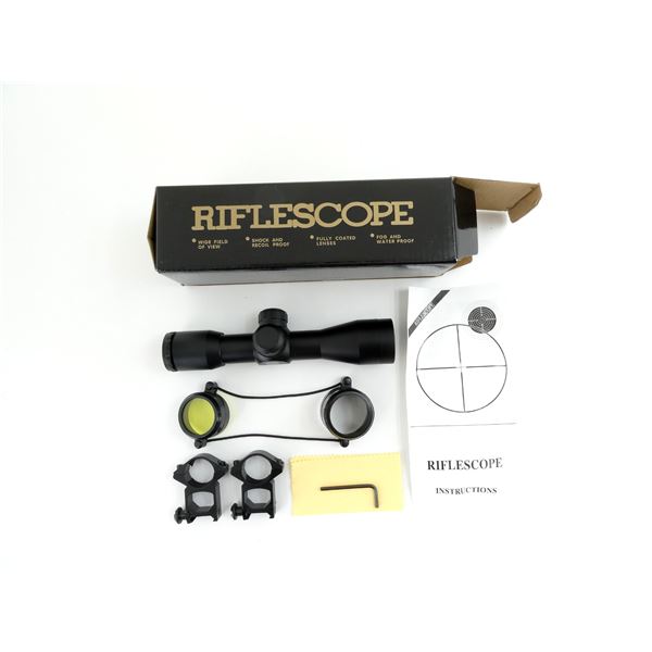 RIFLESCOPE 4X32MM COMPACT SCOPE