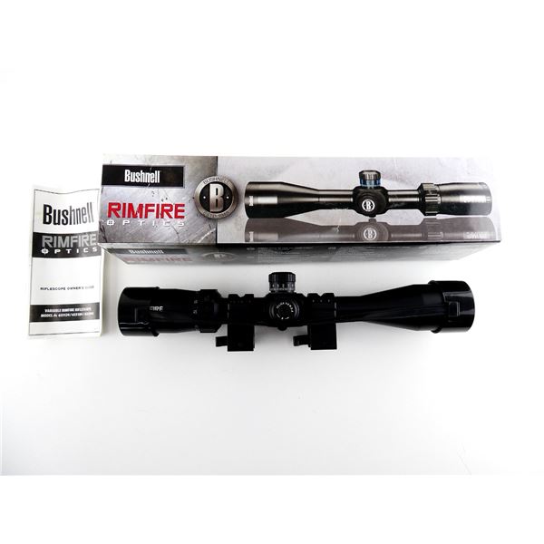 BUSHNELL RIMFIRE OPTICS 6-18X40MM SCOPE
