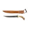 Image 2 : RIFLEMAN'S KNIFE WITH STAG ANTLER HANDLE
