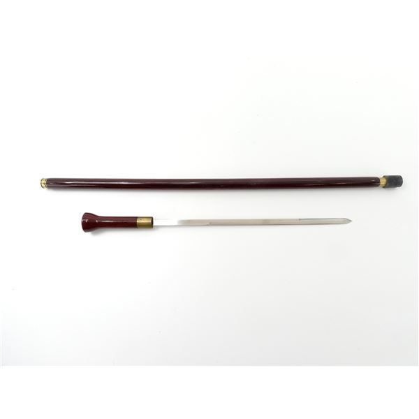 WALKING CANE WITH CONCEALED BLADE