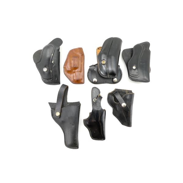 ASSORTED RIGHT-HANDED HOLSTERS LOT