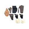 Image 1 : ASSORTED RIGHT-HANDED HOLSTERS AND MAGAZINE POUCH LOT