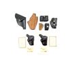 Image 1 : ASSORTED RIGHT-HANDED AND LEFT-HANDED HOLSTERS AND SPEED LOADER POUCH LOT