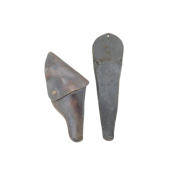 ASSORTED RIGHT-HANDED HOLSTER AND SHEATH LOT