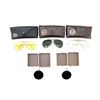 Image 1 : ASSORTED EYE PROTECTION AND LENS COVERS LOT