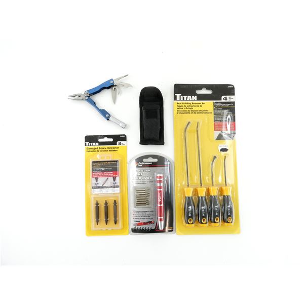 ASSORTED PERFORMANCE TOOL AND TITAN TOOLS LOT
