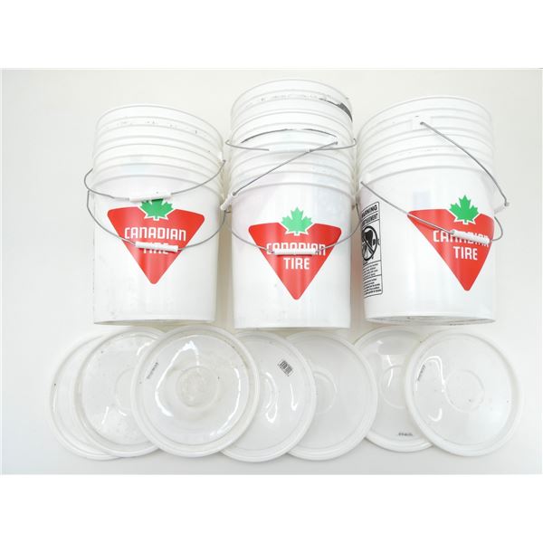 CANADIAN TIRE FOOD GRADE SAFE BUCKETS LOT