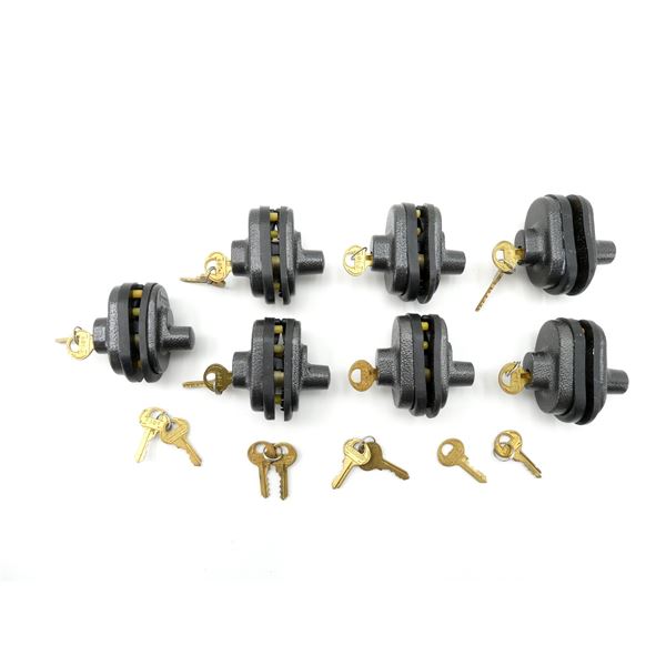 MASTER KEYED TRIGGER LOCK AND KEY LOT