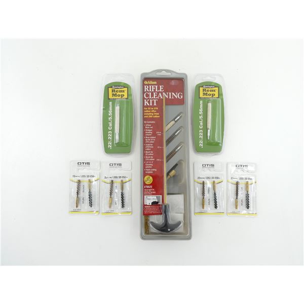 RIFLE CLEANING ACCESSORIES LOT