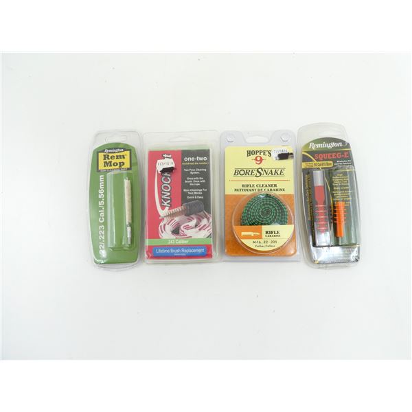 RIFLE / SHOTGUN CLEANING ACCESSORIES LOT