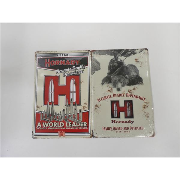 HORNADY SIGNS LOT