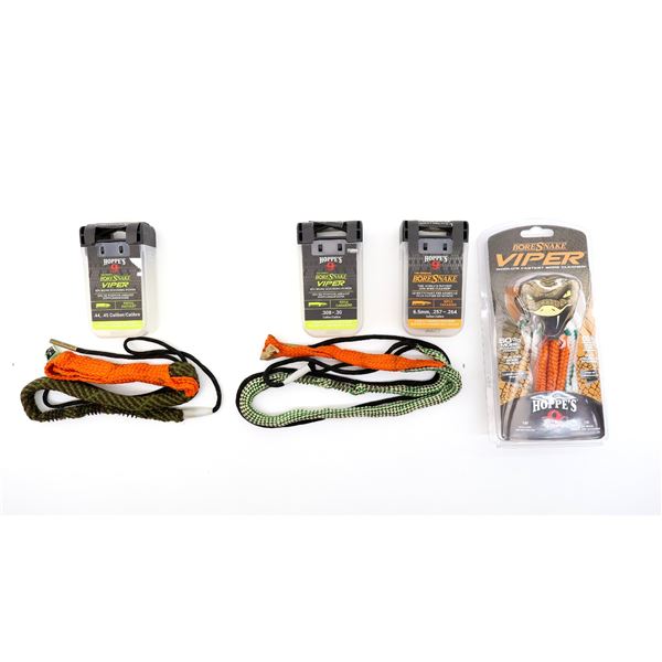 ASSORTED HOPPE'S 9 BORE SNAKE LOT