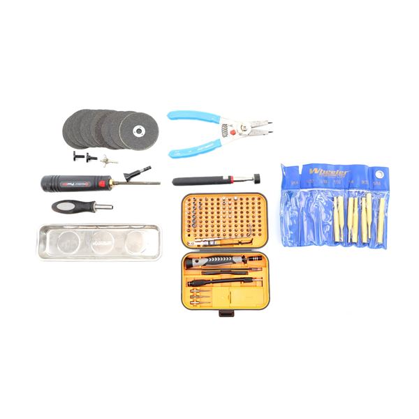 ASSORTED GUNSMITH / HOBBYIST TOOLS LOT