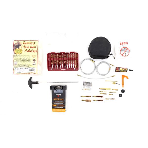 ASSORTED GUN CLEANING SUPPLIES LOT