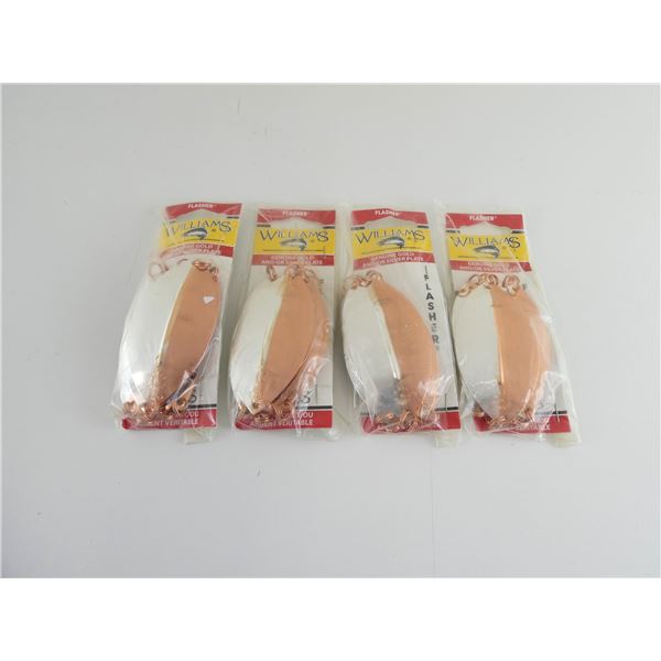 WILLIAMS SILVER / COPPER FLASHERS LOT