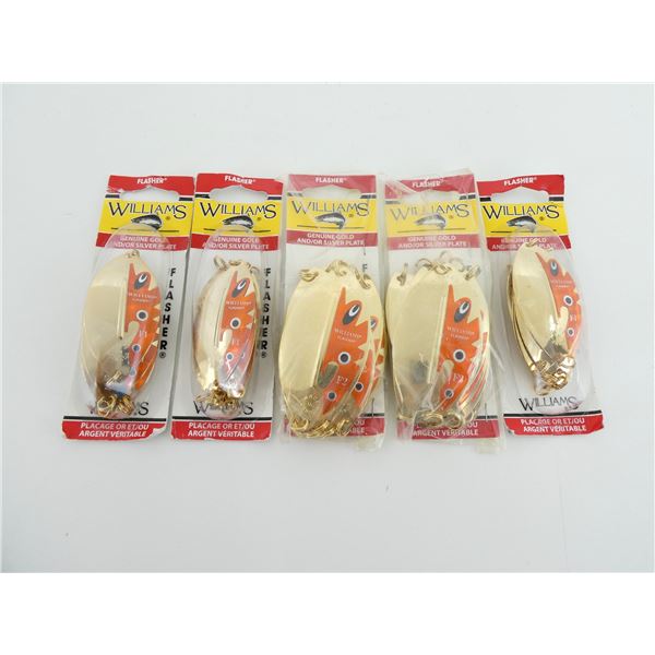 ASSORTED WILLIAMS GOLD / ORANGE FLASHERS LOT