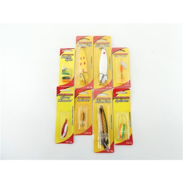 ASSORTED JOHNSON FISHING LURES LOT