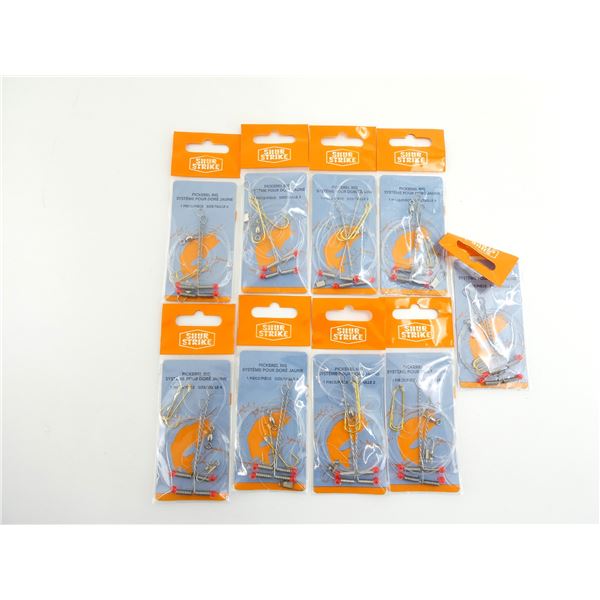 ASSORTED SHUR STRIKE PICKEREL RIGS LOT