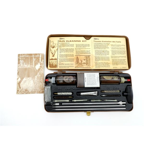 ** PICK UP ONLY ** OUTERS RIFLE CLEANING KIT AND "HUNTER'S HANDBOOK" LOT