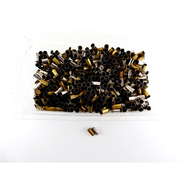 NON-PRIMED ASSORTED .40 S&W BRASS AND NICKEL CASES LOT