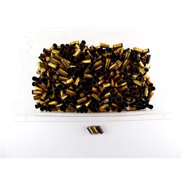 NON-PRIMED ASSORTED .40 S&W BRASS AND NICKEL CASES LOT