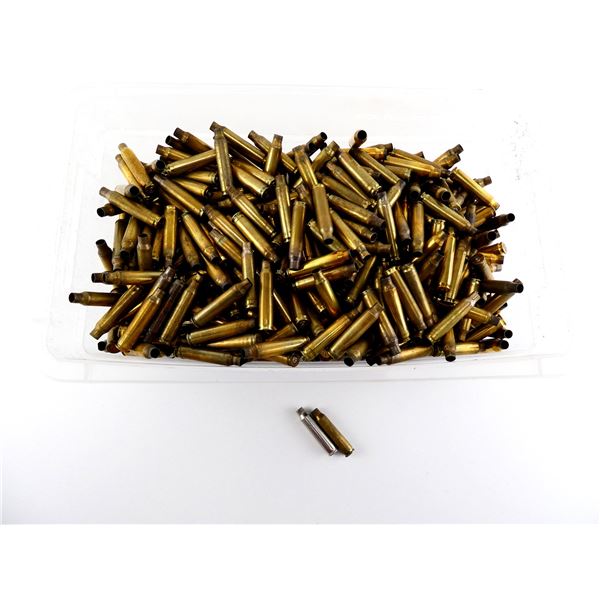 NON-PRIMED ASSORTED .223 REM BRASS AND NICKEL CASES LOT