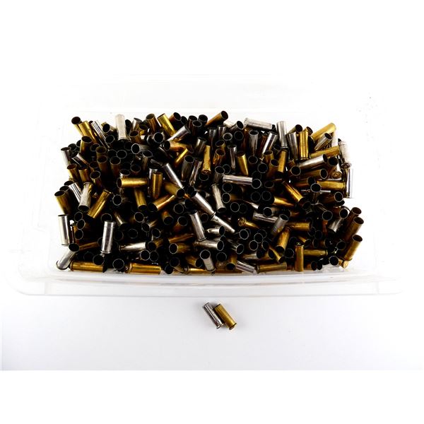 NON-PRIMED ASSORTED .38 SPL BRASS AND NICKEL CASES LOT