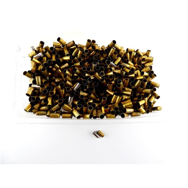 NON-PRIMED ASSORTED BRASS AND NICKEL CASES LOT