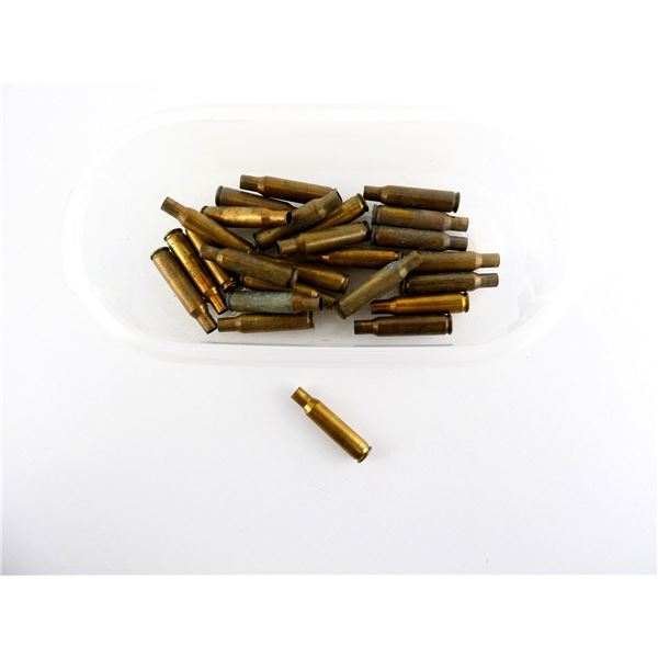 NON-PRIMED ASSORTED .222 REM BRASS CASES LOT