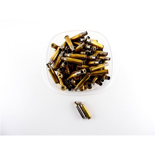 NON-PRIMED ASSORTED BRASS AND NICKEL CASES LOT