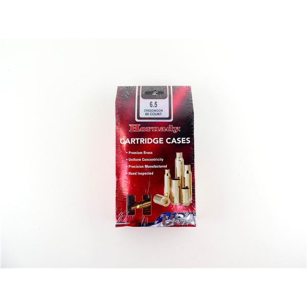 NEW NON-PRIMED HORNADY 6.5 CREEDMOOR BRASS CASES LOT